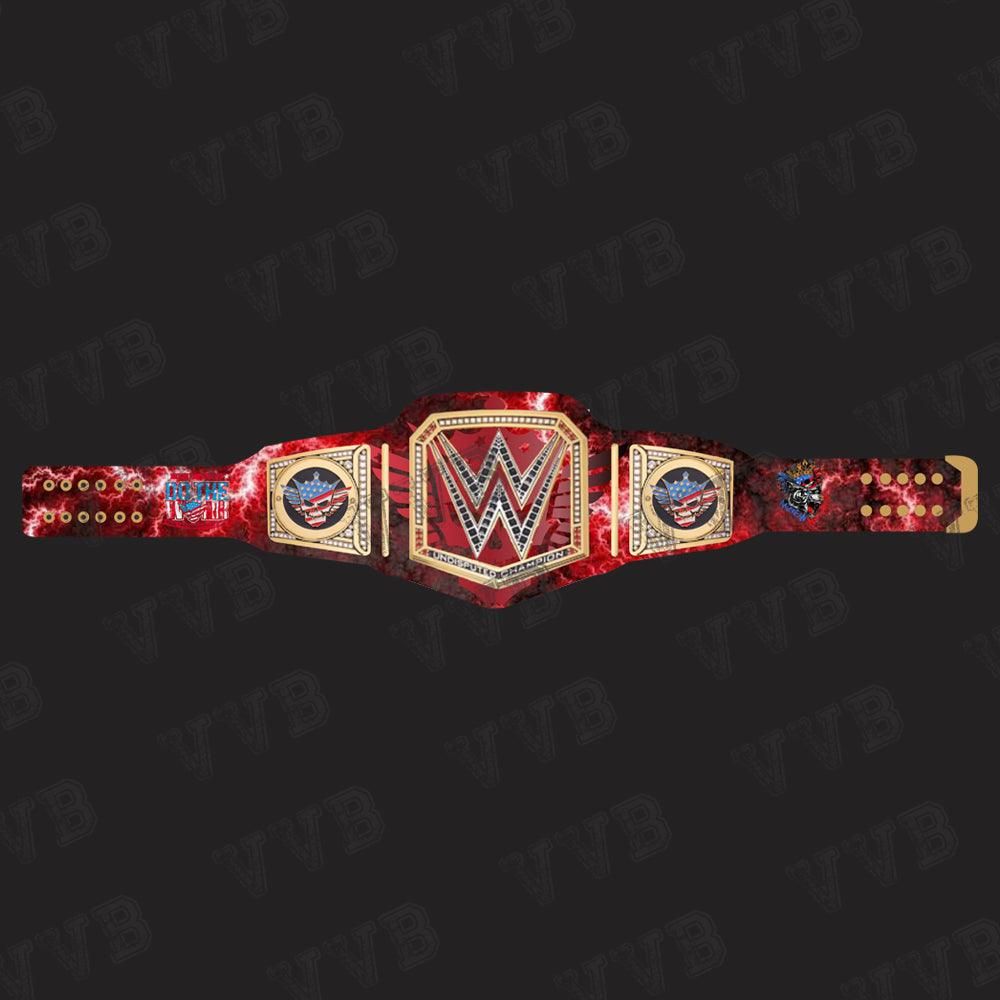 Cody Rhodes Undisputed Universal World Heavyweight Championship Belt 4mm Diecast Victory Vault Belts