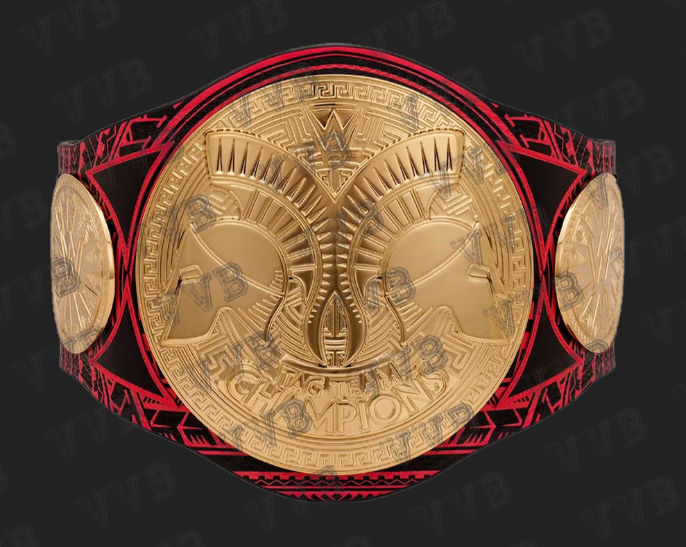 The Usos 622-Day Longest Reigning Limited Edition Tag Team Title Belt 2mm Brass