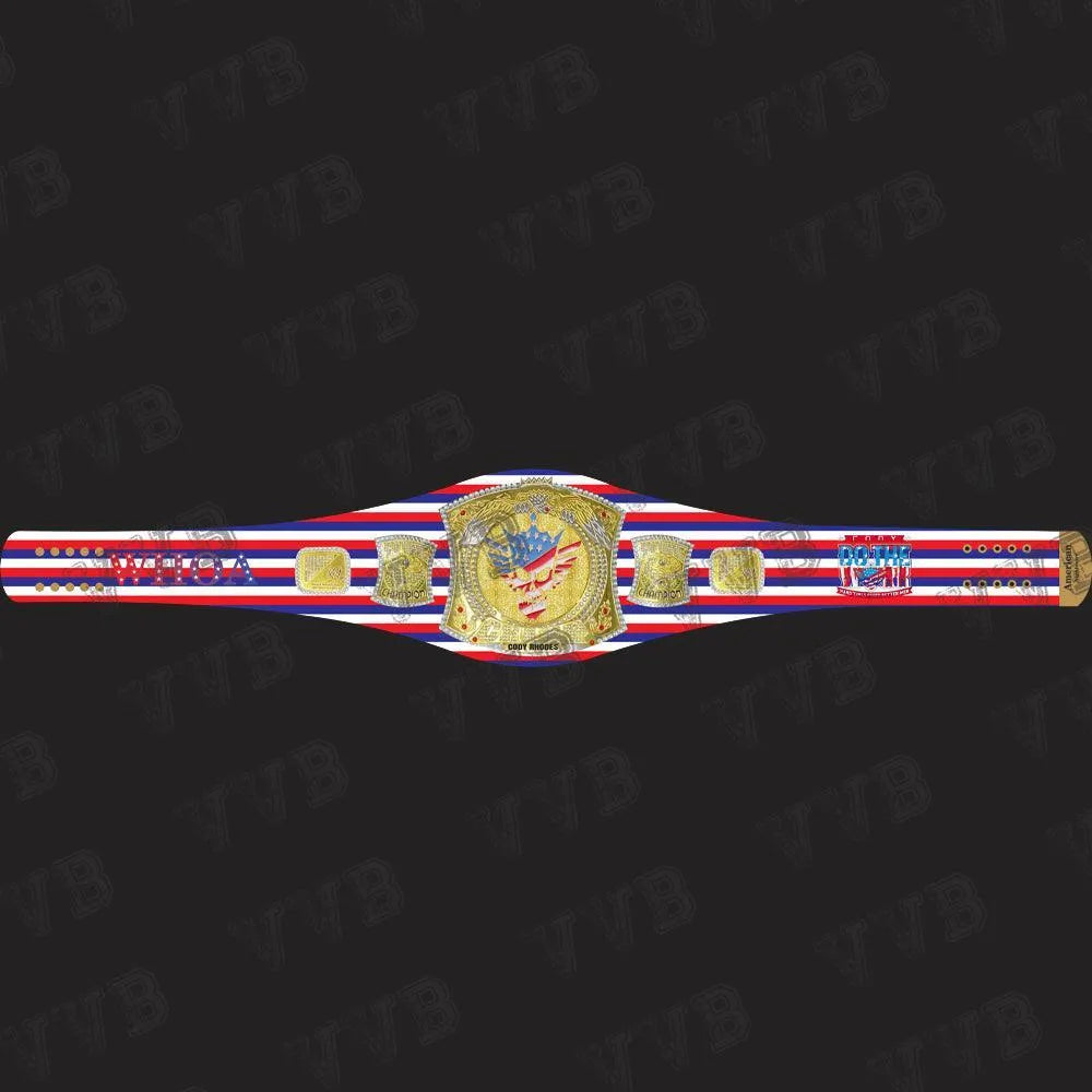 Custom Cody Rhodes World Heavyweight Championship Spinner Belt – 2mm Brass Wrestling Replica for Collectors & Fans