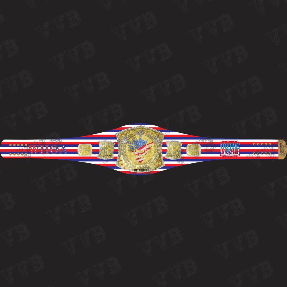 Custom Cody Rhodes World Heavyweight Championship Spinner Belt - Victory Vault Belts