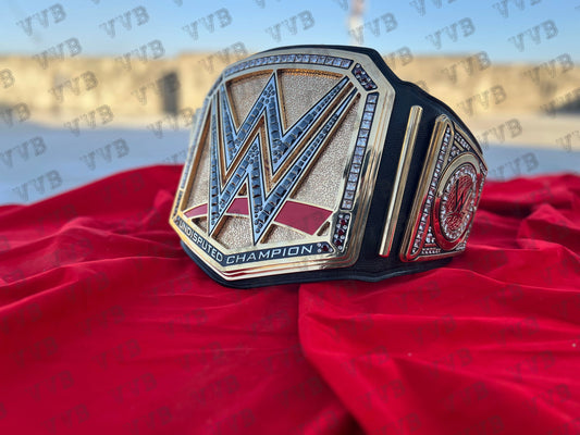 WWE Undisputed Premium CNC Engraved Replica Championship Belt