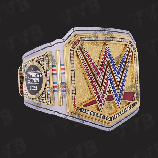 Summer Slam 2025 Undisputed Championship Belt Title Wrestling Belt 6mm Diecast