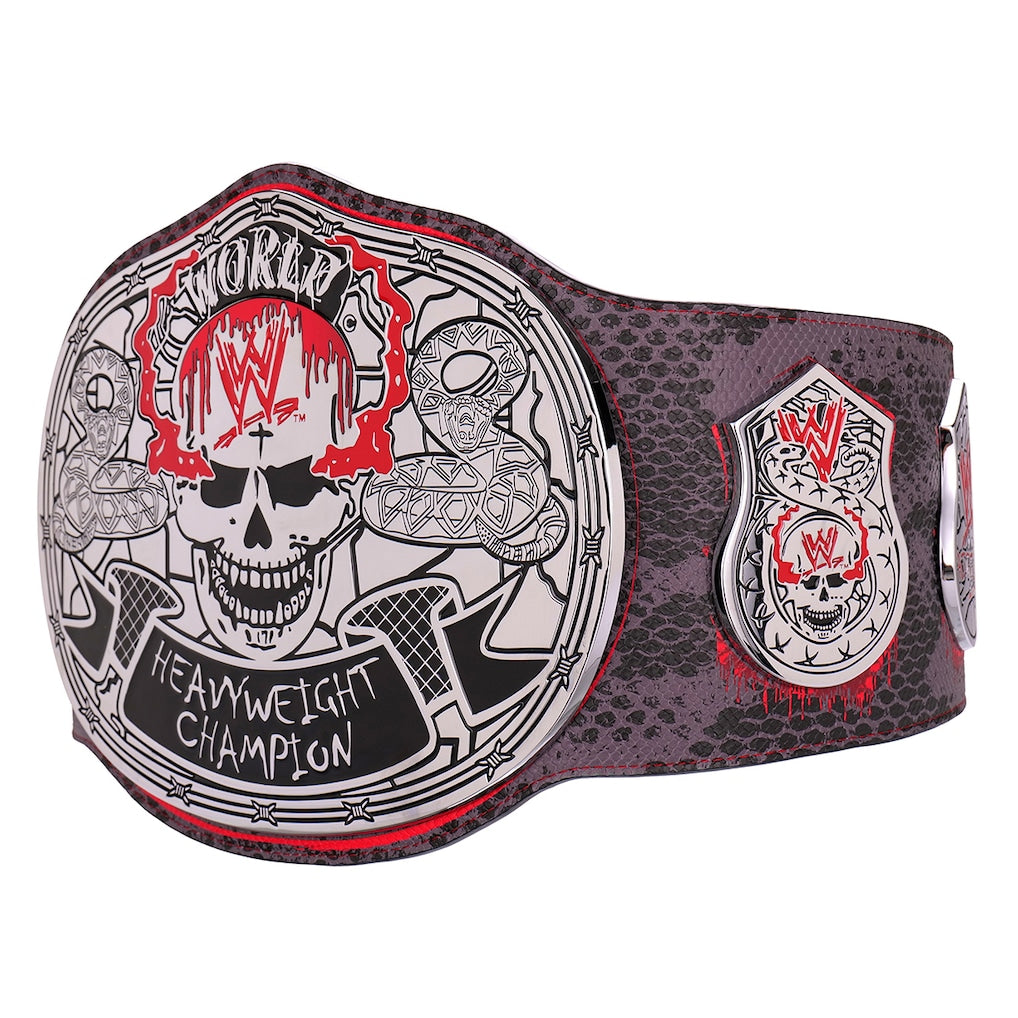 Stone Cold" Steve Austin Blood From A Stone Signature Series Title Belt