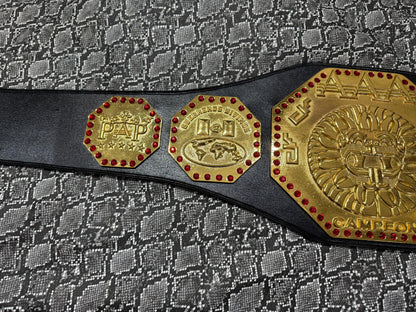 New AAA Mexico World Heavyweight Wrestling Championship Belt –Replica – Dominic