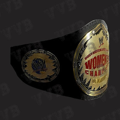 New World Wrestling Women's Champion Leather Title Belt - Victory Vault Belts