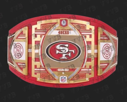 San Francisco 49ers WWE Legacy Championship Replica Belt – NFL Wrestling Style Collectible