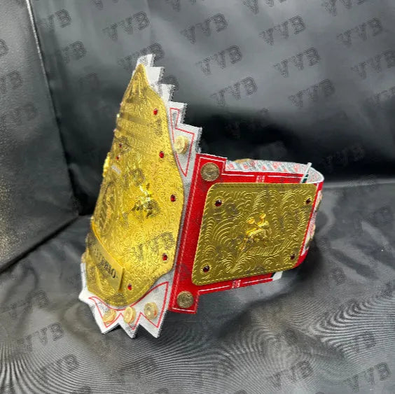 Custom Rey Mysterio World Heavyweight Wrestling Championship Belt – Lucha Libre Tribute Replica for Collectors & Fans