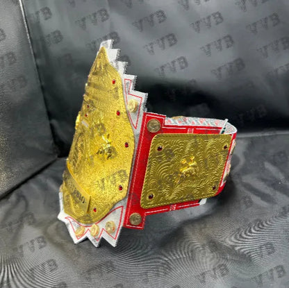 Custom Rey Mysterio World Heavyweight Wrestling Championship Belt – Lucha Libre Tribute Replica for Collectors & Fans