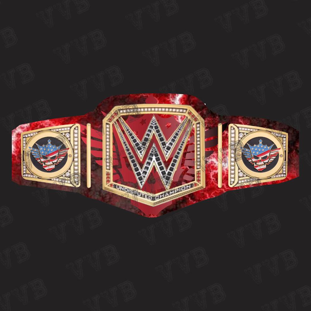 Cody Rhodes Undisputed Universal World Heavyweight Championship Belt 4mm Diecast Victory Vault Belts