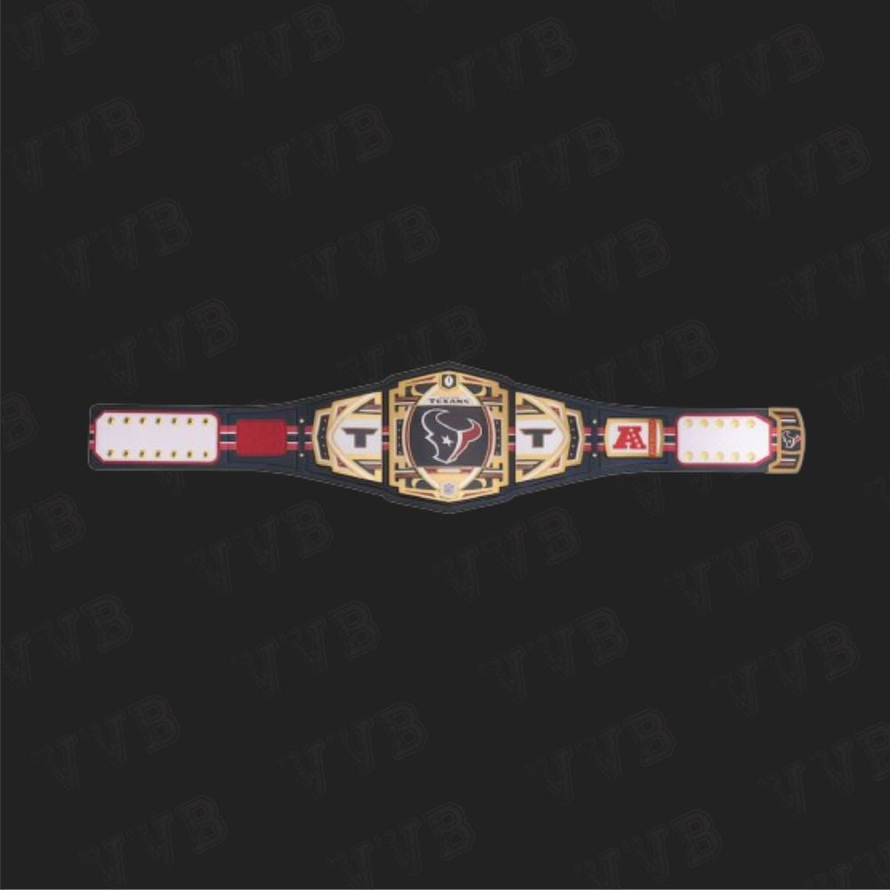 Houston Texans Championship Replica Title Belt 2mm