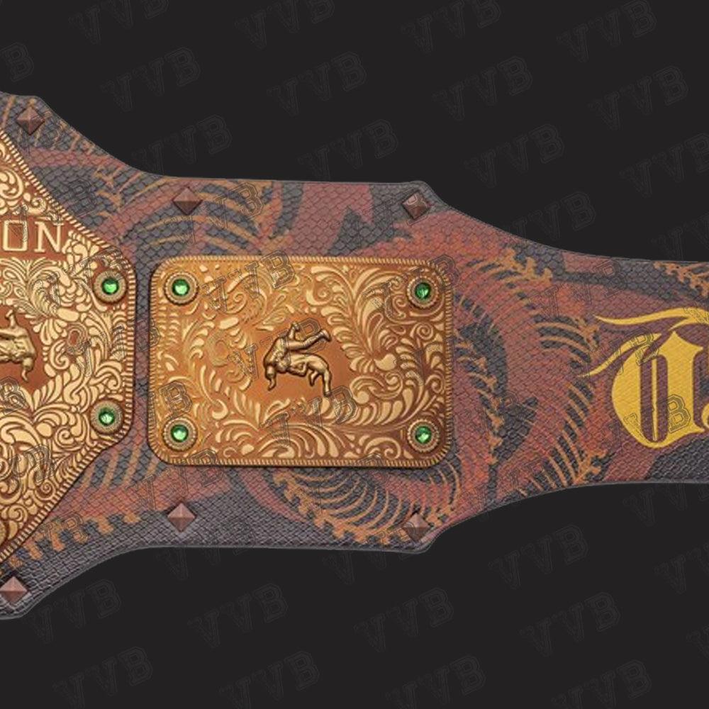 Randy Orton Signature Series Big Gold Championship Belt - Victory Vault Belts