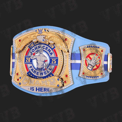 John cena Farewell Tour 2025 Toronto Spinner Championship Replica Title Belt 2mm Victory Vault Belts