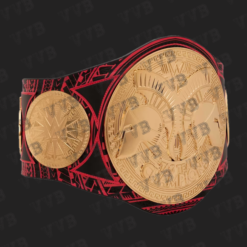 The Usos 622-Day Longest Reigning Limited Edition Tag Team Title Belt 2mm Brass