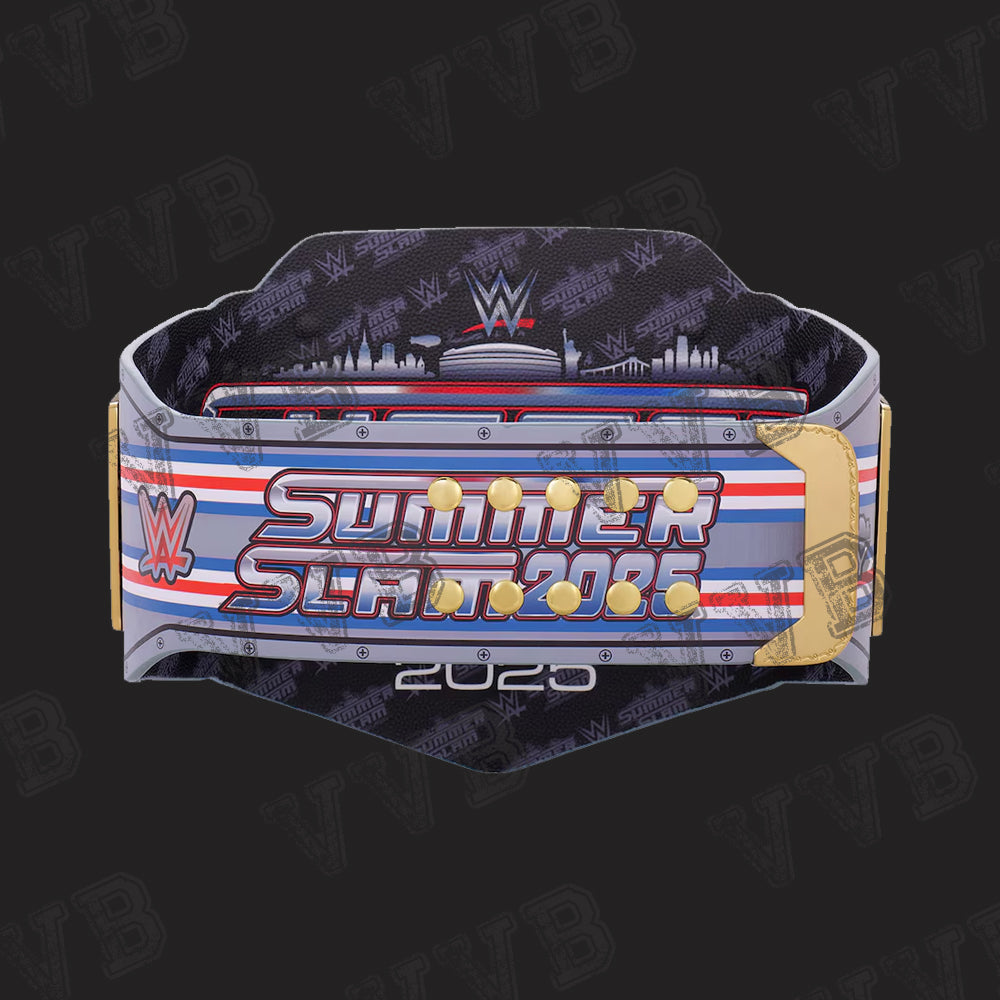 SummerSlam 2025 Undisputed Wrestling Championship Belt – 6mm Diecast Replica