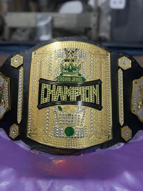 Crown Jewel &World Heavyweight Championship – Premium Replica Belt
2mm Solid Brass Construction