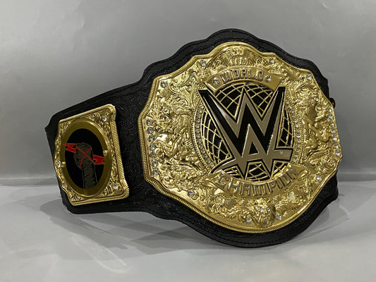 WWE CM Punk World Heavyweight Championship Replica Title Belt – 6MM Diecast Brass Wrestling Collectible