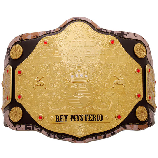 Rey Mysterio 619 San Diego Signature Series Championship Title Belt – 2mm Brass Replica (Premium Finish)