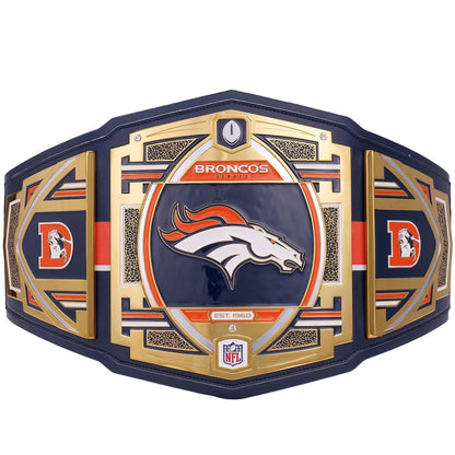 NFL Denver Broncos WWE Legacy Championship Title Belt – Premium Brass Adult Leather Strap Custom Replica