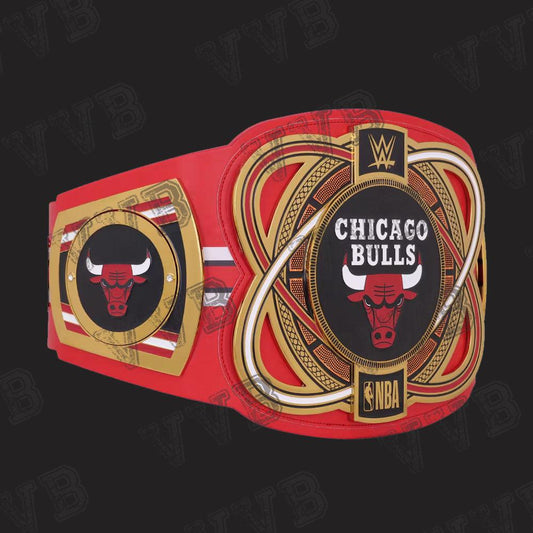 Chicago Bulls WWE Legacy Championship Title Belt – 4MM Brass
