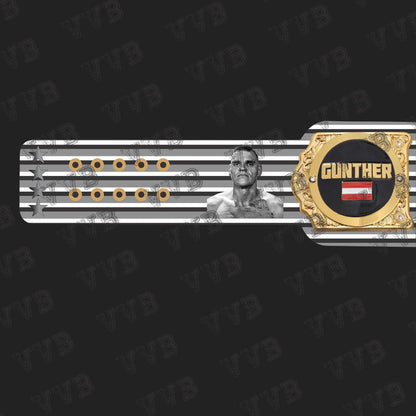Gunther World Heavyweight Championship Replica Belt – 6MM Diecast Adult Size