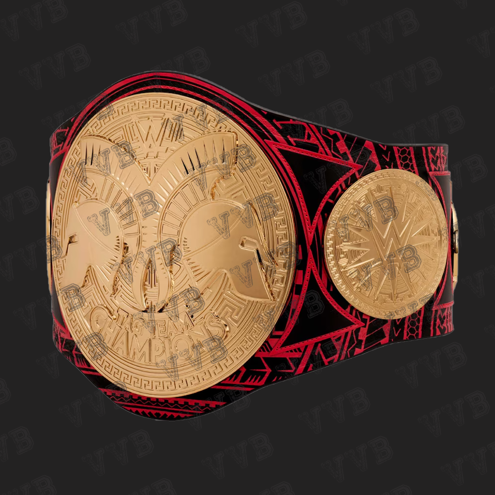 The Usos 622-Day Longest Reigning Limited Edition Tag Team Title Belt 2mm Brass