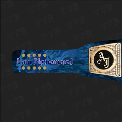 Custom AJ Styles Universal Heavyweight Championship Wrestling Belt – WWE Replica Collectible