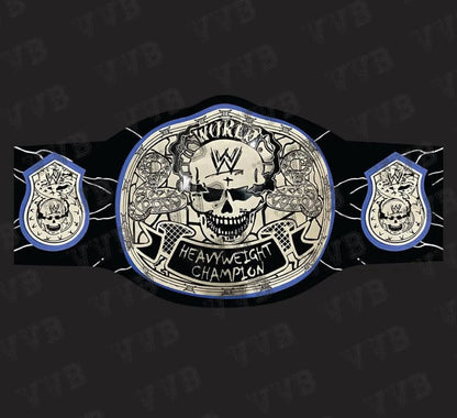 Custom New Stone Cold Limited Edition Smoking Skull Championship Wrestling Title Belt – 2MM Brass