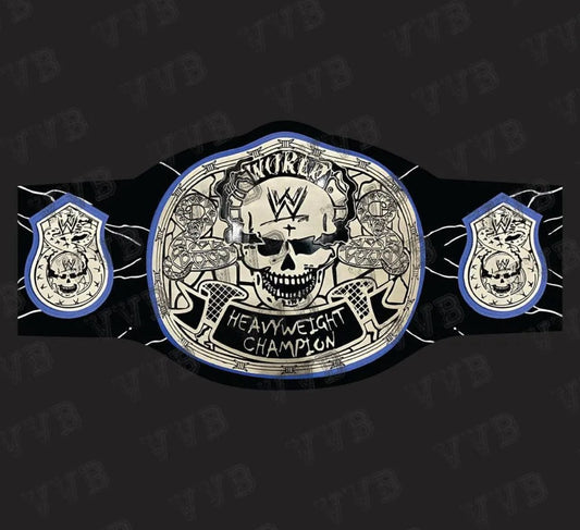 Custom New Stone Cold Limited Edition Smoking Skull Championship Wrestling Title Belt – 2MM Brass