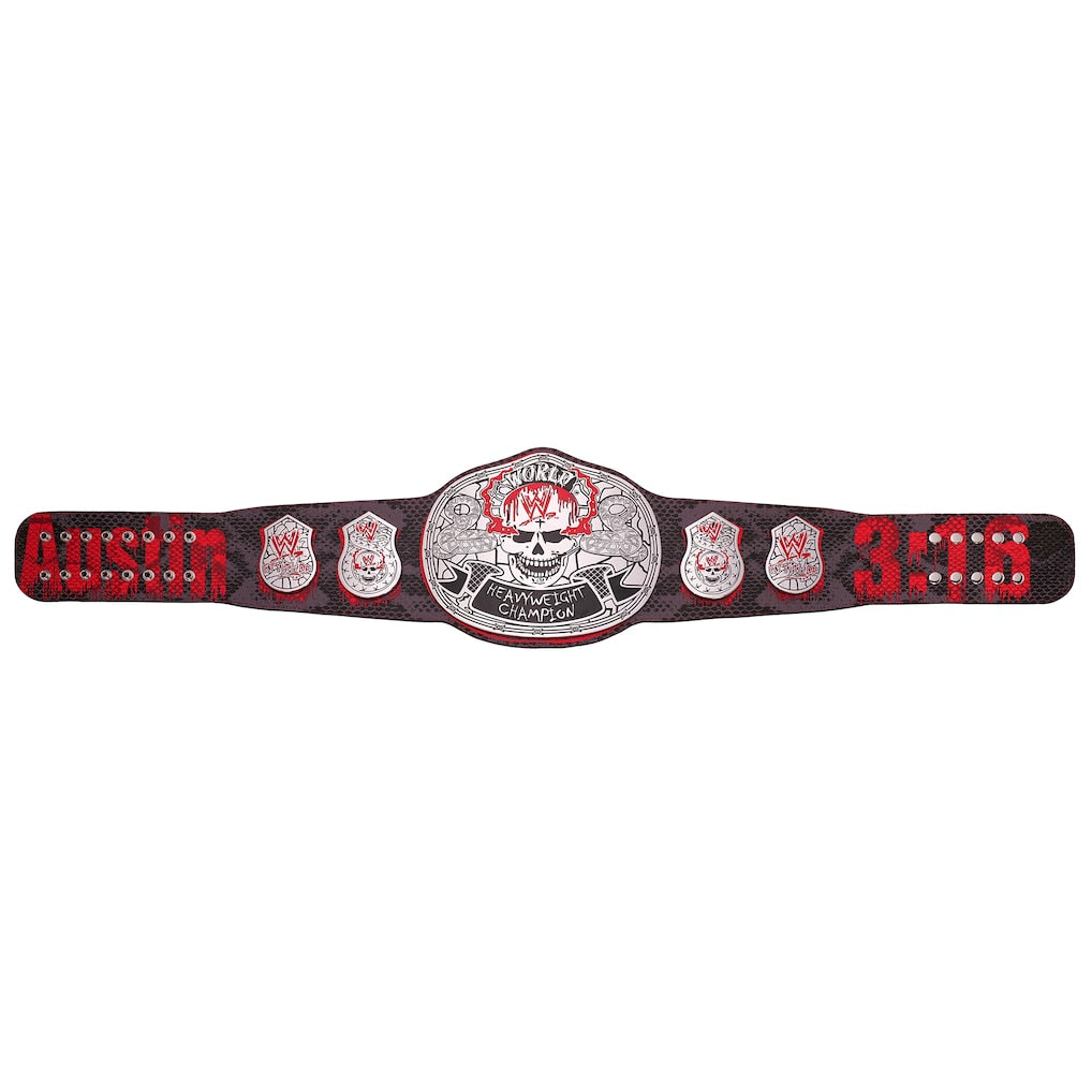 Stone Cold" Steve Austin Blood From A Stone Signature Series Title Belt