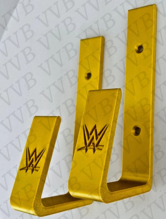 Championship Belt Wall Mount Display
Heavy Duty Metal Brackets (Set of 2)