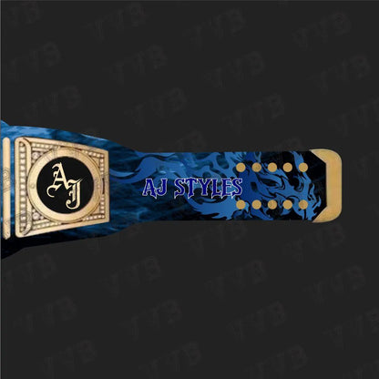 Custom AJ Styles Universal Heavyweight Championship Wrestling Belt – WWE Replica Collectible