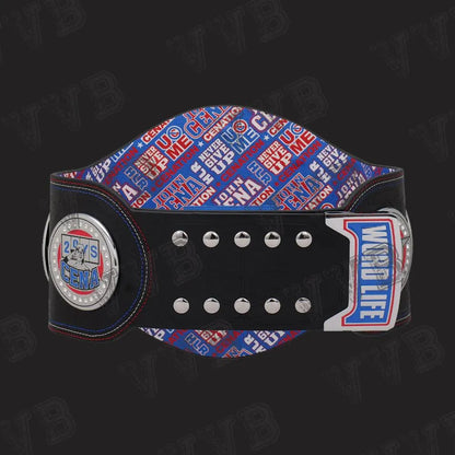WWE John Cena Legacy Championship 2mm Spinner Leather Belt – Adult Size Wrestling Replica