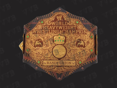 Randy Orton Signature Series Big Gold Championship Belt - Victory Vault Belts