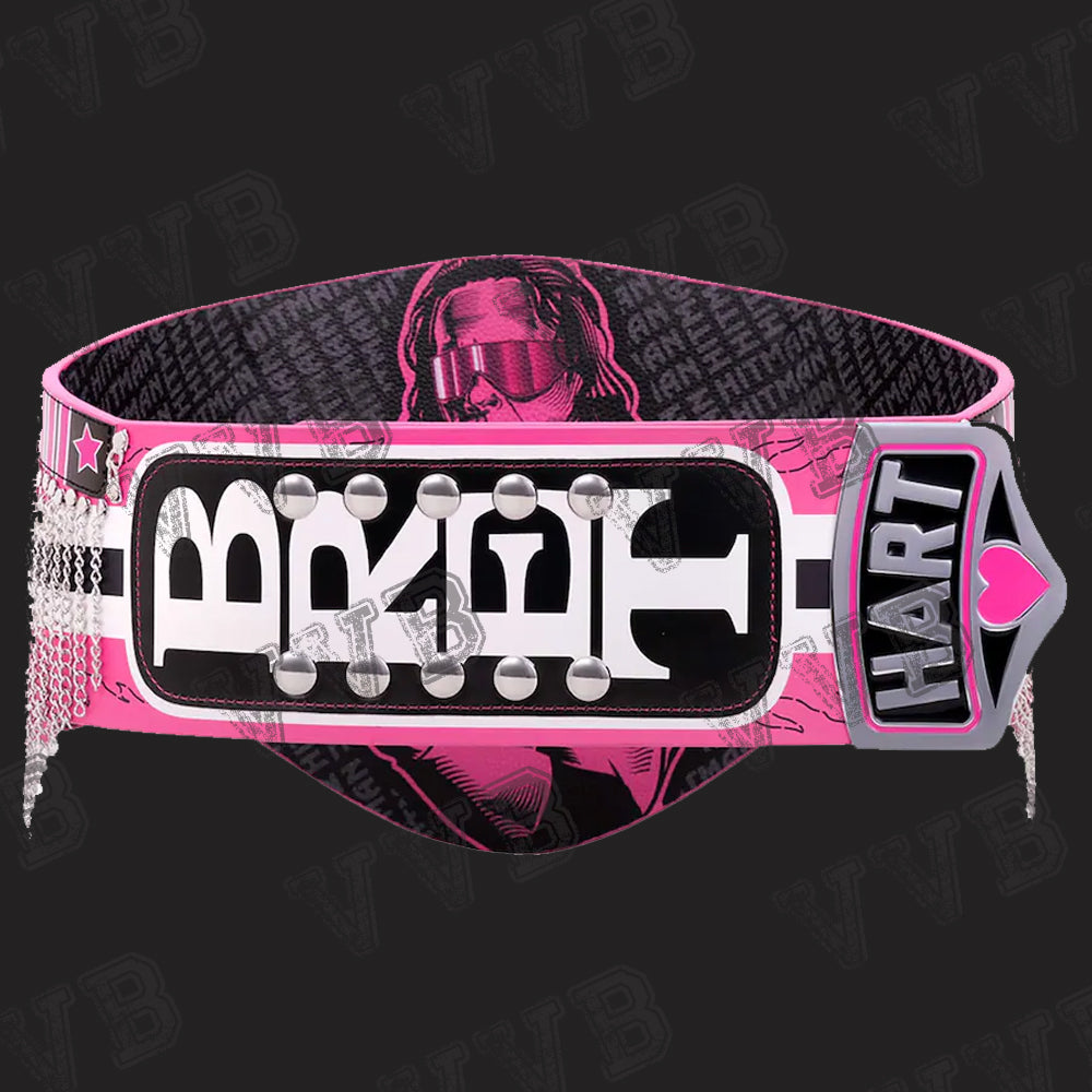 Bret Hart Legacy Championship Replica Title Belt - 2mm Brass