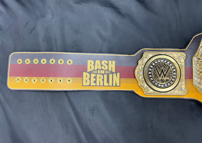 Bash in Berlin 2024 Championship World Heavyweight Title Belt – 6mm Leather
