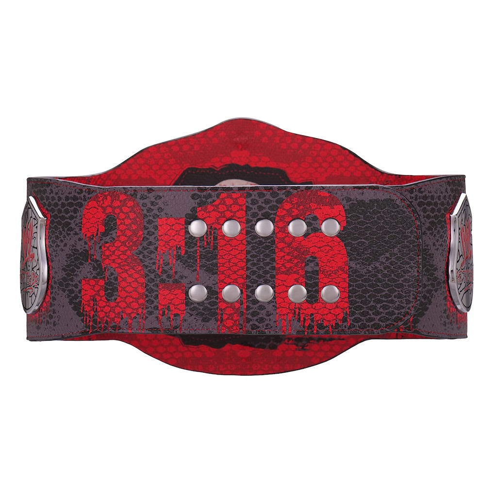 Stone Cold" Steve Austin Blood From A Stone Signature Series Title Belt