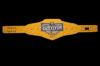 Survivor Series 2025 San Diego Undisputed Championship Replica Belt – 6mm Dual Metal Diecast Plates