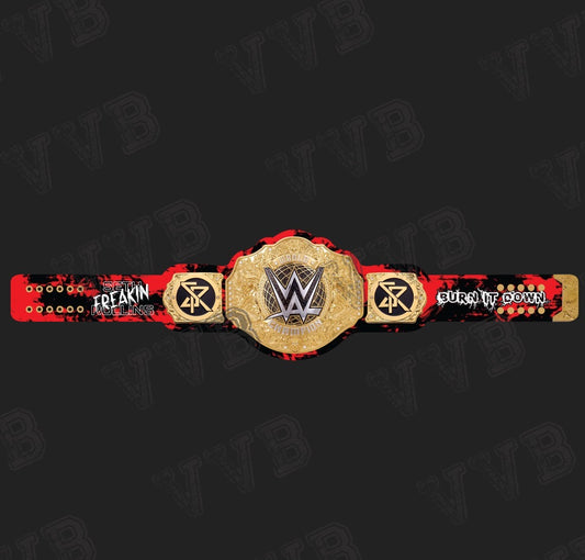 Custom Seth Rollins World Heavyweight Championship Belt Wrestling Title 6mm Diecast