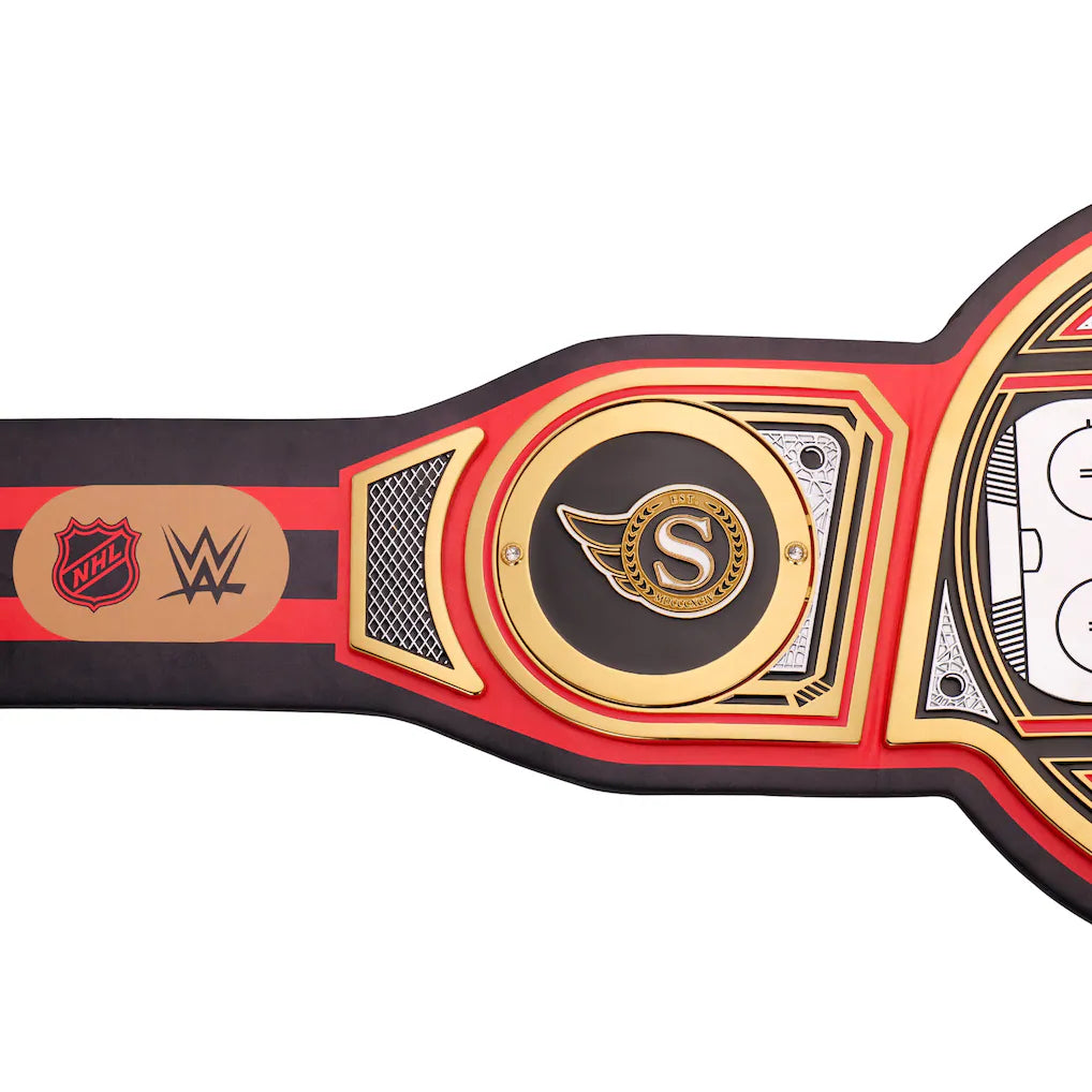 Ottawa Senators WWE Legacy Championship Title Belt – Custom Hockey Edition Replica Premium Brass Plates