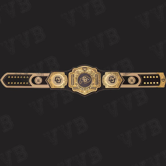 WWE Legacy Colorado Buffaloes 4mm Brass Title Belt Victory Vault Belts