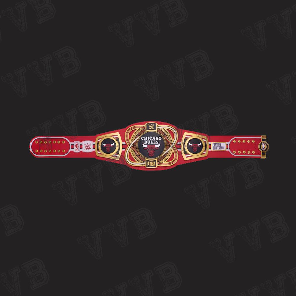 Chicago Bulls WWE Legacy Championship Title Belt – 4MM Brass