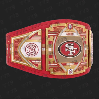 San Francisco 49ers WWE Legacy Championship Replica Belt – NFL Wrestling Style Collectible