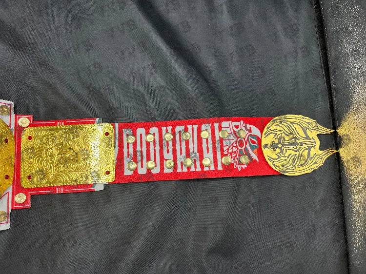 Custom Rey Mysterio World Heavyweight Wrestling Championship Belt – Lucha Libre Tribute Replica for Collectors & Fans