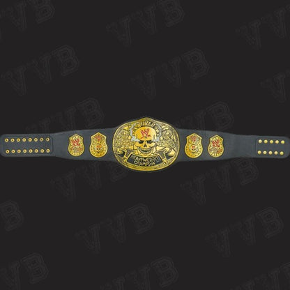 Authentic Stone Cold Championship Belt: High-Quality Wrestling Belt - Victory Vault Belts