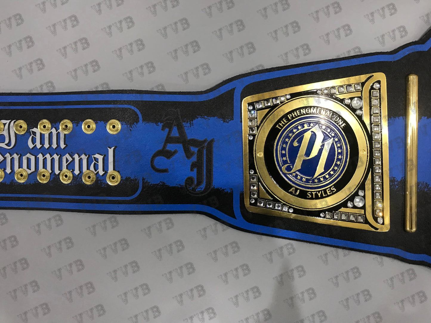 AJ Styles Phenomenal Championship Belt Replica – P1 Wrestling Title 6mm Diecast for Collectors & Fans