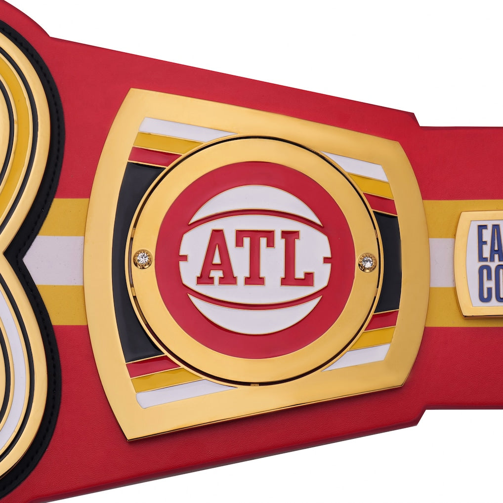 NBA Atlanta Hawks WWE Legacy Championship Title Belt – Premium Brass Plates Adult Leather Strap Custom Replica
