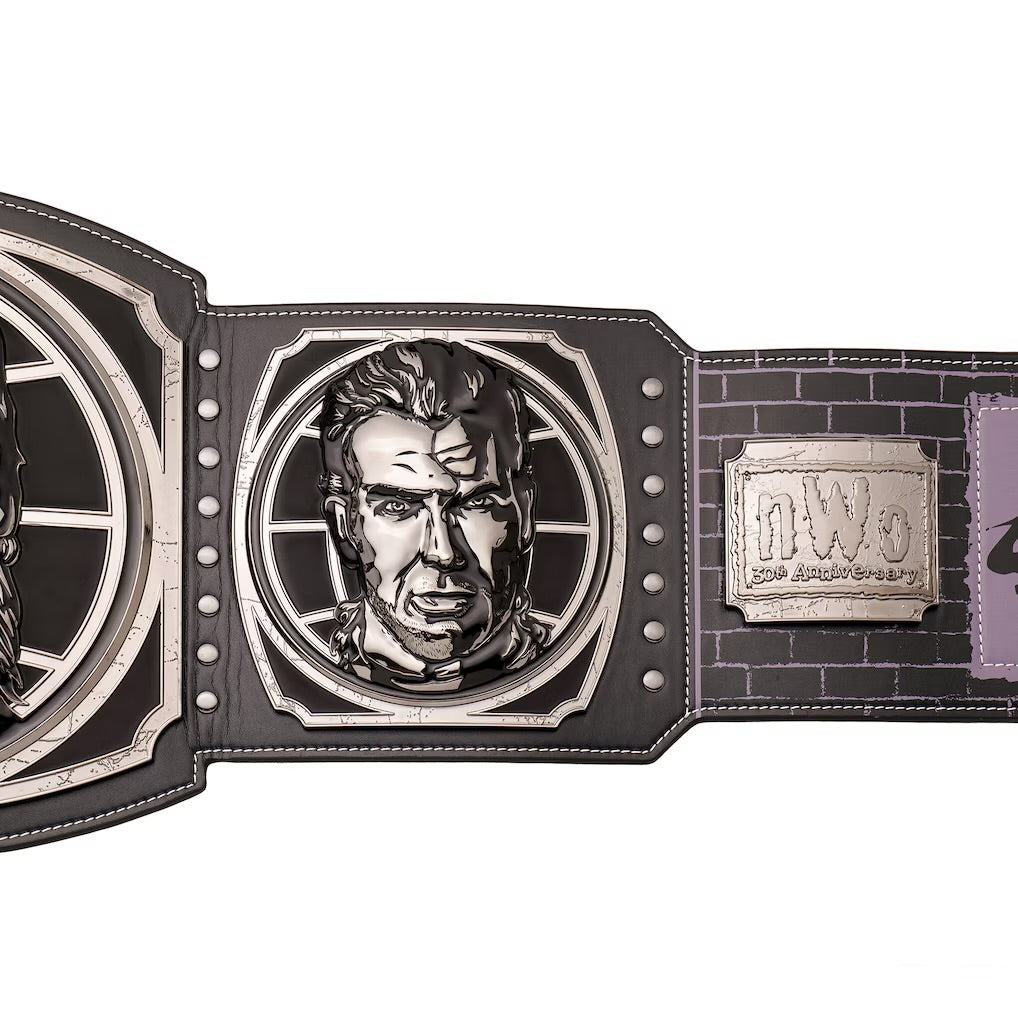 NWO 30th Anniversary Legacy Championship Title Belt Replica – Premium Wrestling Collectible Adult Size