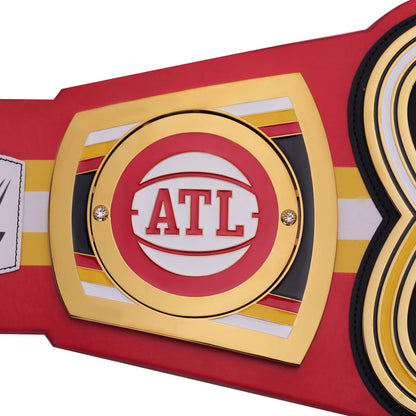 NBA Atlanta Hawks WWE Legacy Championship Title Belt – Premium Brass Plates Adult Leather Strap Custom Replica