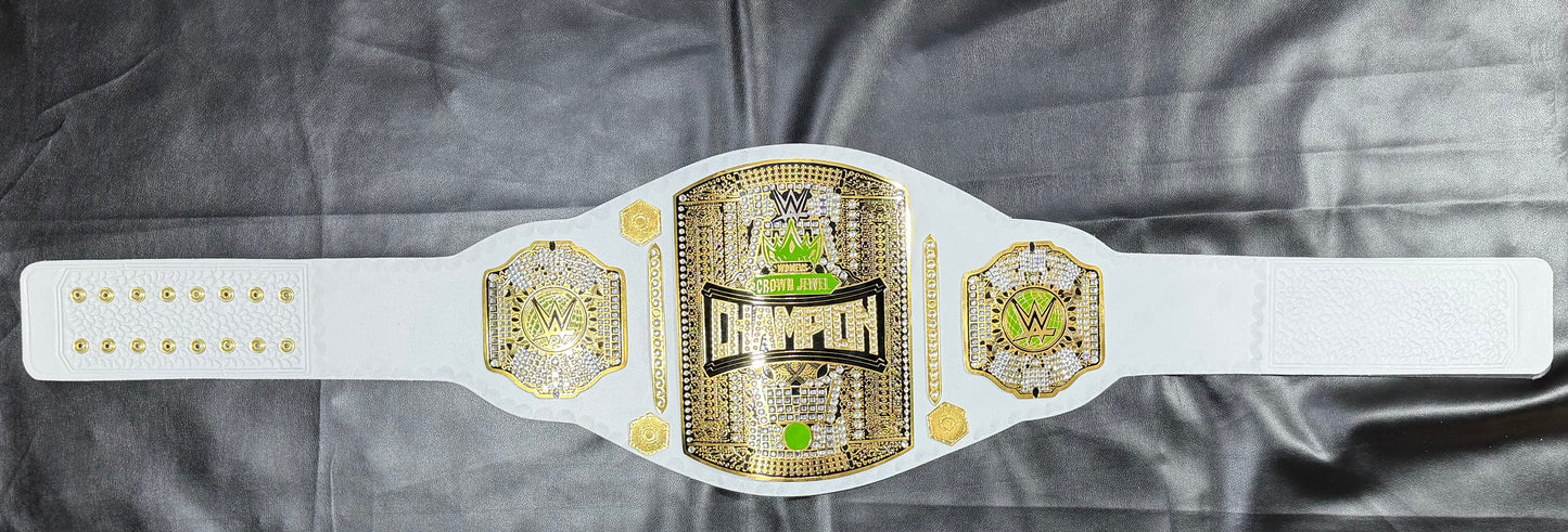 Crown Jewel World Heavyweight Championship Belt – Adult Men & Women Premium Wrestling Title Replica