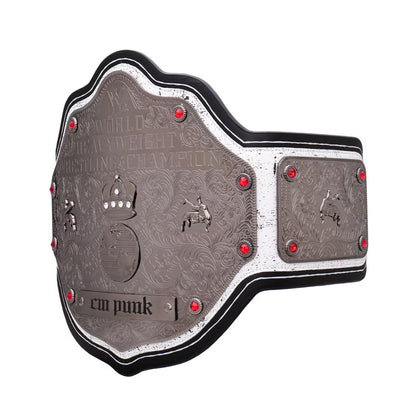 CM Punk Limited Edition Signature Series World Heavyweight Championship Replica Title Belt – Premium Adult Wrestling Collectible